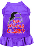 Load image into Gallery viewer, Christmas Pet Dress Screen Printed, "You Serious Clark?"