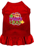 Load image into Gallery viewer, Pet Dress "Little Miss Mardi Gras"