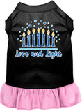Load image into Gallery viewer, Hanukkah Pet Dress "Love and Light"