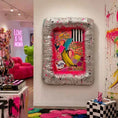 Load image into Gallery viewer, And Iconic Banana Pop Art Wall Art with Sculptural Frame