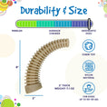 Load image into Gallery viewer, Flufflehorn Dental Antler - Indestructible Nylon Dog Chew Toy XL | USA Made
