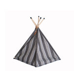 Armarkat Cat Bed C56HBS/SH Teepee Style With Striped Pattern