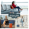 Load image into Gallery viewer, Katziela Rolling Rover Airline Compliant Expandable Wheeled Pet Carrier