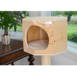 Armarkat Premium S4203 Scots Pine Solid Wood Cat Tree 46