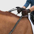 Load image into Gallery viewer, Super Grip Reins -Heavy Rubber Rein for Ultimate Grip- Hand Stops 5" (13cm) Apart