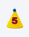 Load image into Gallery viewer, PAWTY HAT - Purple Number