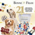 Load image into Gallery viewer, French Themed Dog Treats Gift Box