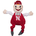 Load image into Gallery viewer, NCAA University of Nebraska, Lil Red Knottie® Plush Dog Toy