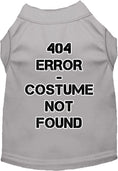 Load image into Gallery viewer, Halloween Costume Cat or Dog Shirt for Pets "404 Error Costume"