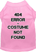 Load image into Gallery viewer, Halloween Costume Cat or Dog Shirt for Pets "404 Error Costume"