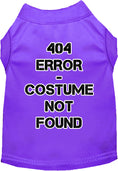 Load image into Gallery viewer, Halloween Costume Cat or Dog Shirt for Pets "404 Error Costume"