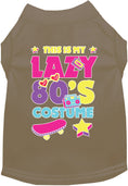 Load image into Gallery viewer, Halloween Costume Cat or Dog Shirt for Pets "Lazy 80's Costume"