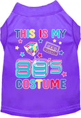 Load image into Gallery viewer, Halloween Costume Cat or Dog Shirt for Pets "Technicolor 80's Costume"