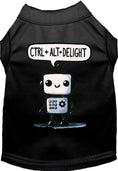Load image into Gallery viewer, Dog Shirt for Pets "Ctrl+Alt+Delight"
