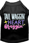 Load image into Gallery viewer, Dog Shirt for Pets "Tail Waggin, Heart Braggin"