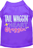 Load image into Gallery viewer, Dog Shirt for Pets "Tail Waggin, Heart Braggin"