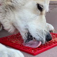 Load image into Gallery viewer, "Peace" Christmas Tree emat - Enrichment Lick Mat for Dogs and Cats | Christmas Tree design | SodaPup