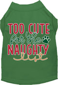 Load image into Gallery viewer, Dog Shirt for Pets "Too Cute for the Naughty List"