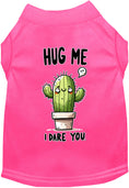 Load image into Gallery viewer, Dog Shirt for Pets "Hug Me, Dare You"