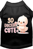 Load image into Gallery viewer, Dog Shirt for Pets "So Duckin Cute"