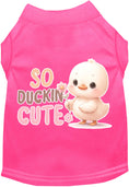 Load image into Gallery viewer, Dog Shirt for Pets "So Duckin Cute"