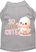 Load image into Gallery viewer, Dog Shirt for Pets "So Duckin Cute"