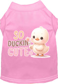 Load image into Gallery viewer, Dog Shirt for Pets "So Duckin Cute"