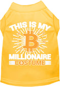 Load image into Gallery viewer, Funny Costume Cat or Dog Shirt for Pets "Bitcoin Bro Costume"