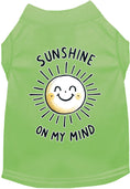 Load image into Gallery viewer, Adorable Cat or Dog Shirt for Pets "Sunshine on My Mind"