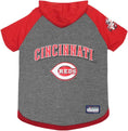 Load image into Gallery viewer, MLB Cincinnati Reds Hooded Dog T-Shirt