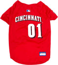 Load image into Gallery viewer, MLB Cincinnati Reds Mesh Dog Jersey