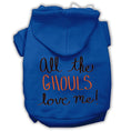 Load image into Gallery viewer, Halloween Pet Hoodie "All The Ghouls Love Me"