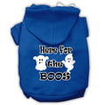 Load image into Gallery viewer, Halloween Pet Hoodie "Here For The Boos"