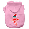 Load image into Gallery viewer, Christmas Pet Hoodie Screen Printed, "Little Elf"