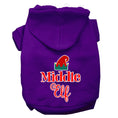 Load image into Gallery viewer, Christmas Pet Hoodie Screen Printed, "Middle Elf"