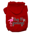 Load image into Gallery viewer, Christmas Pet Hoodie Screen Printed, "Seas & Greetings"