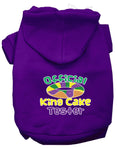 Load image into Gallery viewer, Pet Hoodie "King Cake Tester"