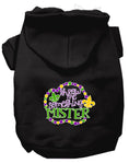Load image into Gallery viewer, Pet Dog & Cat Hoodie Screen Printed, "Throw Me Something Mister"