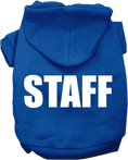 Load image into Gallery viewer, Halloween Pet Costume Hoodie Screen Printed, "Staff"