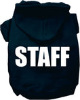 Load image into Gallery viewer, Halloween Pet Costume Hoodie Screen Printed, "Staff"