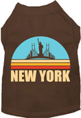 Load image into Gallery viewer, Adorable Cat or Dog Shirt for Pets "Retro New York"