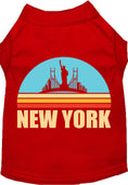 Load image into Gallery viewer, Adorable Cat or Dog Shirt for Pets "Retro New York"