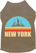 Load image into Gallery viewer, Adorable Cat or Dog Shirt for Pets "Retro New York"