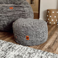 Load image into Gallery viewer, Pouf Footstool - Faux Fur