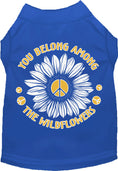 Load image into Gallery viewer, Sweet Cat or Dog Shirt for Pets "Among the Wildflowers"
