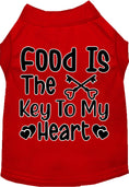 Load image into Gallery viewer, Fun Cat or Dog Shirt for Pets "Food is the Key"