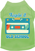 Load image into Gallery viewer, Fun Cat or Dog Shirt for Pets "Keepin it Old School"