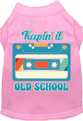 Load image into Gallery viewer, Fun Cat or Dog Shirt for Pets "Keepin it Old School"