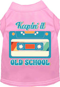 Load image into Gallery viewer, Fun Cat or Dog Shirt for Pets "Keepin it Old School"