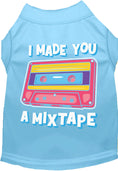 Load image into Gallery viewer, Fun Retro Cat or Dog Shirt for Pets "Made You a Mixtape"